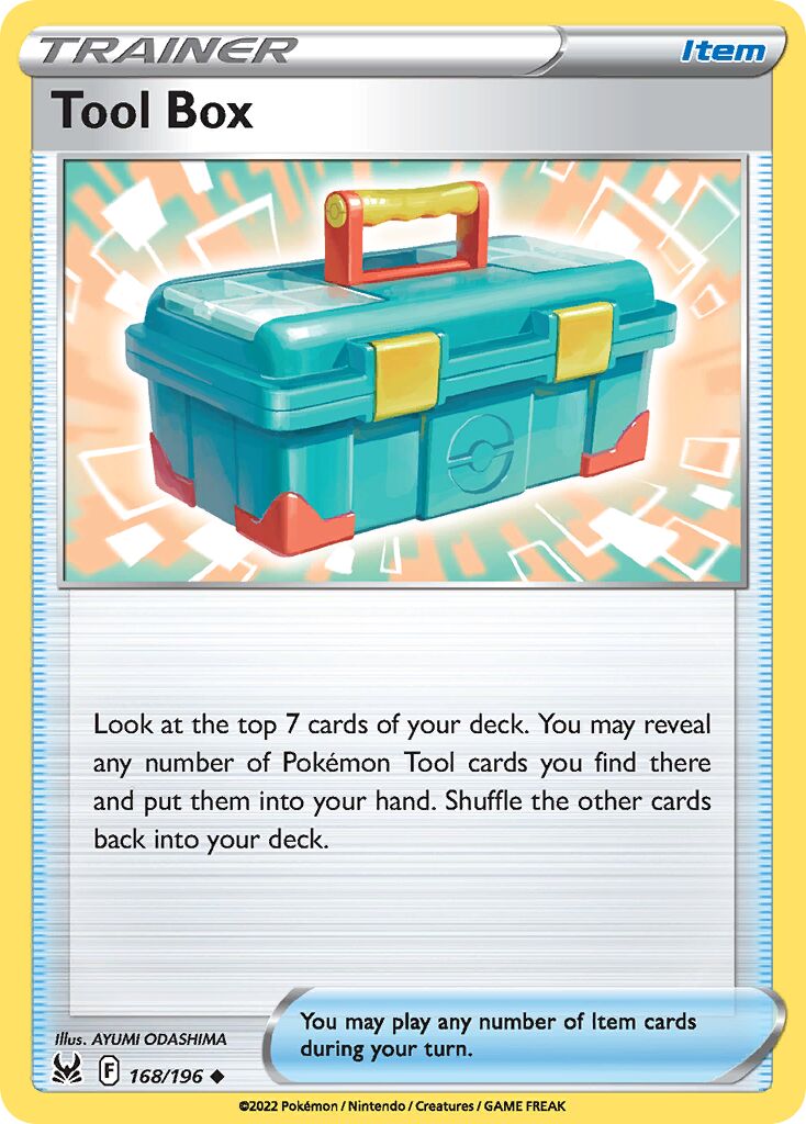 Tool Box 168/247 — Lost Origin (English Pokémon TCG card)