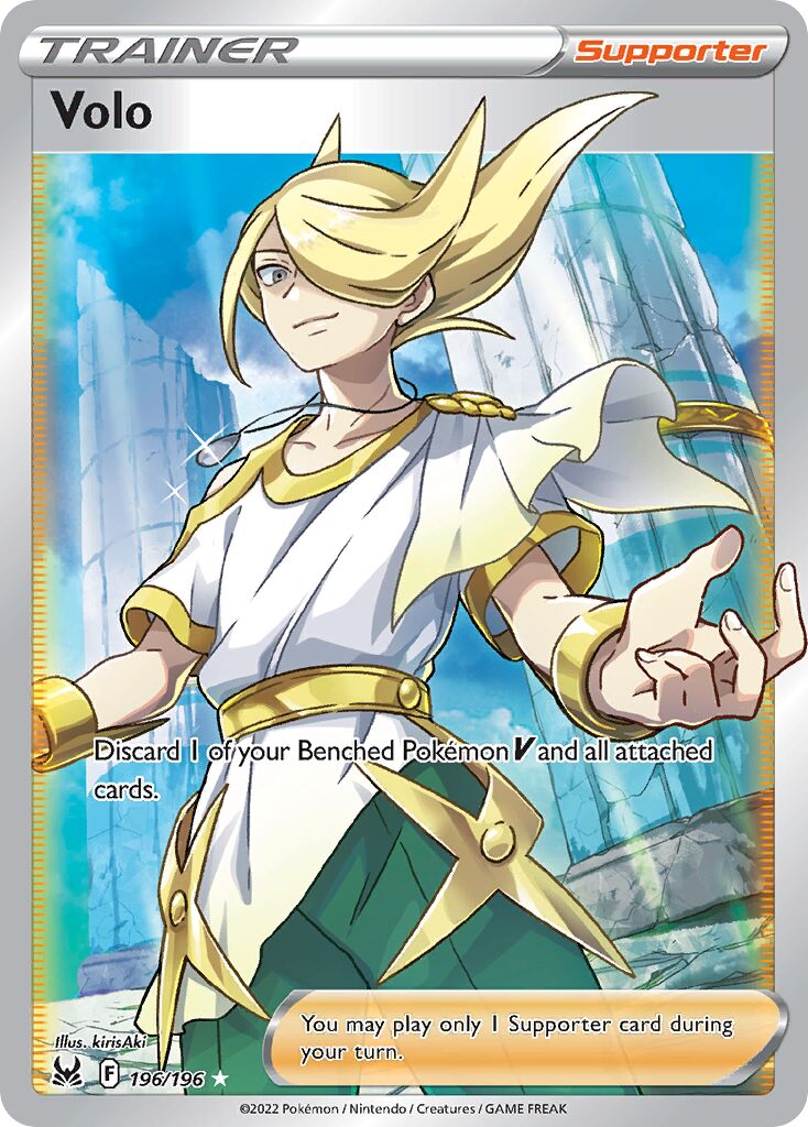 Volo 196/247 — Lost Origin (English Pokémon TCG card)