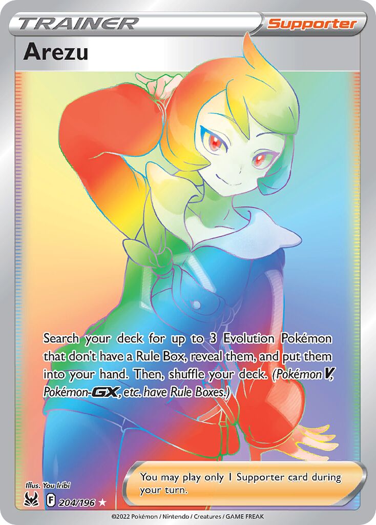 Arezu 204/247 — Lost Origin (English Pokémon TCG card)