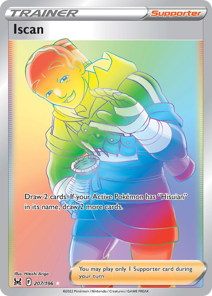 Iscan 207/247 — Lost Origin (English Pokémon TCG card)