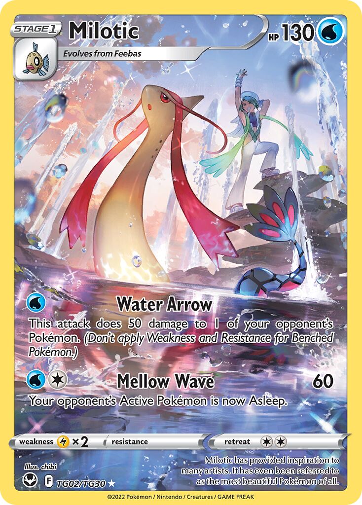 Milotic TG02 — Silver Tempest (English Pokémon TCG card)