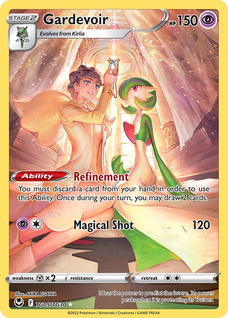 Gardevoir TG05 — Silver Tempest (English Pokémon TCG card)