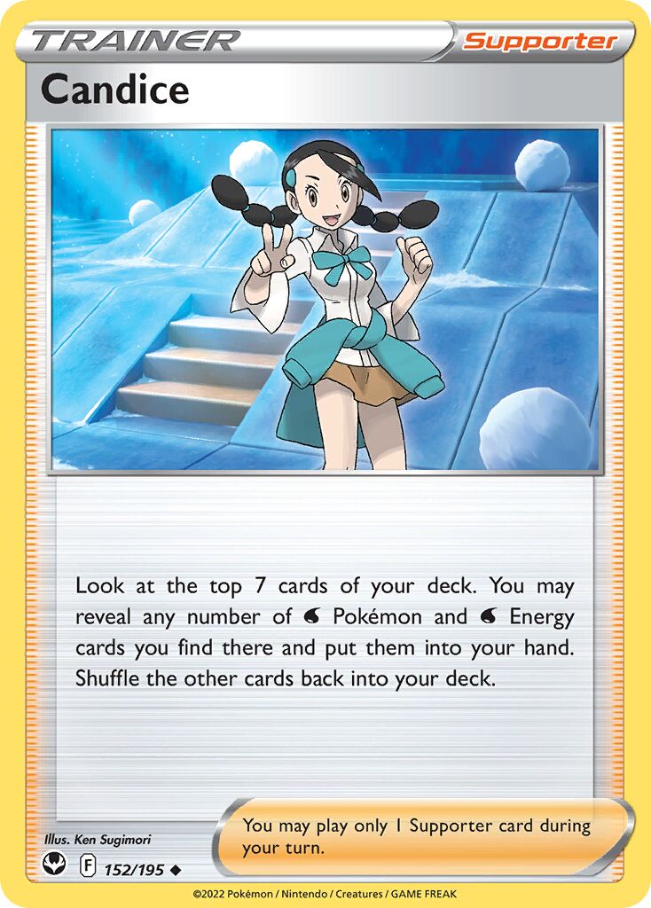 Candice 152/245 — Silver Tempest (English Pokémon TCG card)