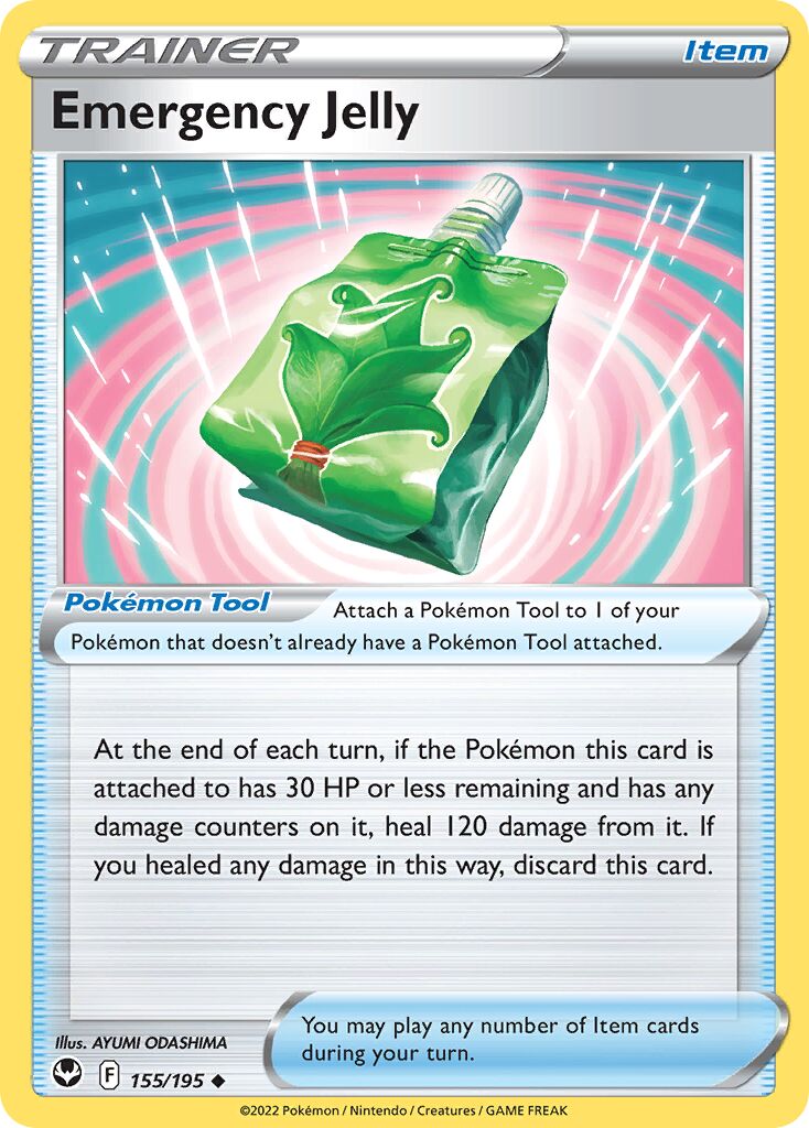 Emergency Jelly 155/245 — Silver Tempest (English Pokémon TCG card)