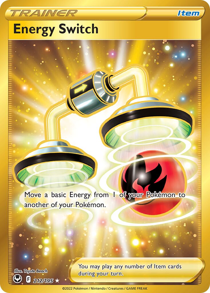 Energy Switch 212/245 — Silver Tempest (English Pokémon TCG card)