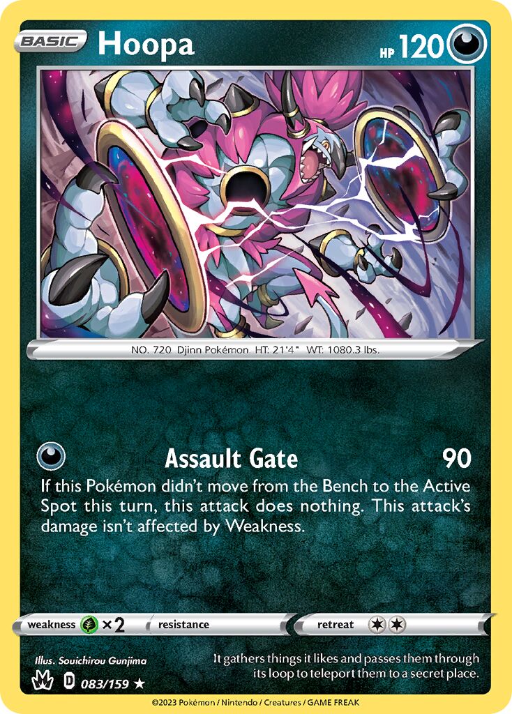 Hoopa 083/230 — Crown Zenith (English Pokémon TCG card)