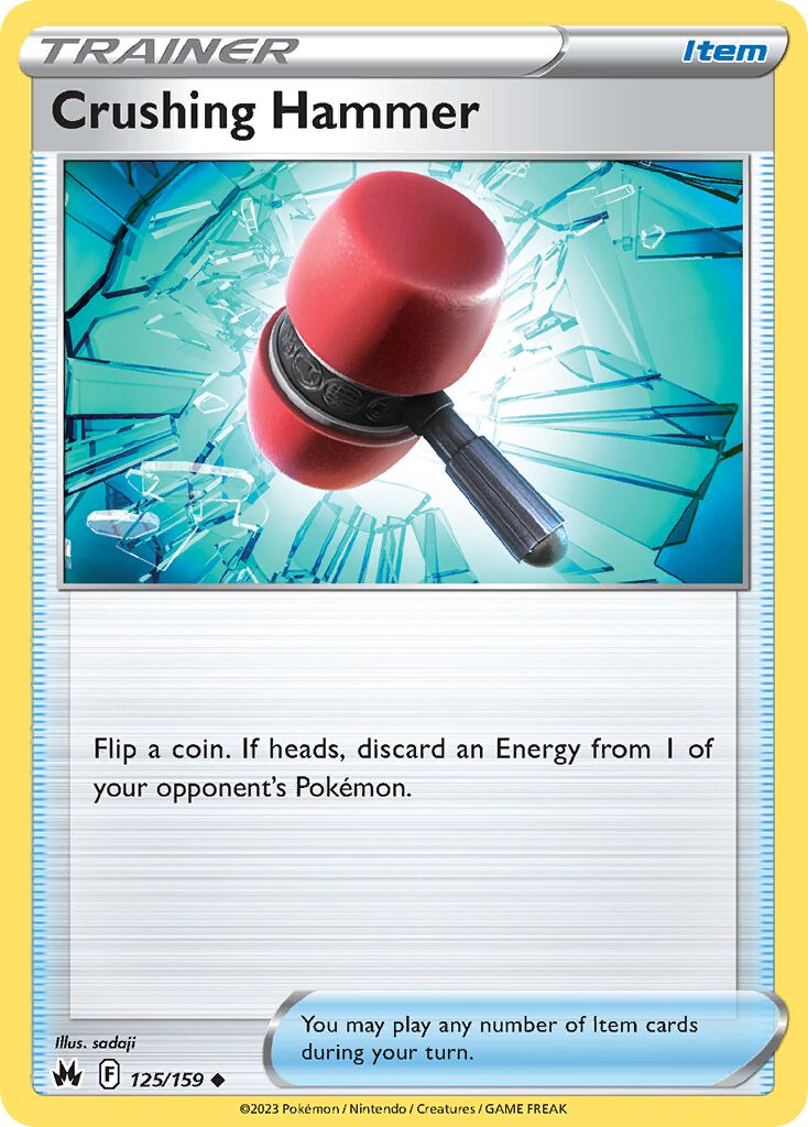 Crushing Hammer 125/230 — Crown Zenith (English Pokémon TCG card)