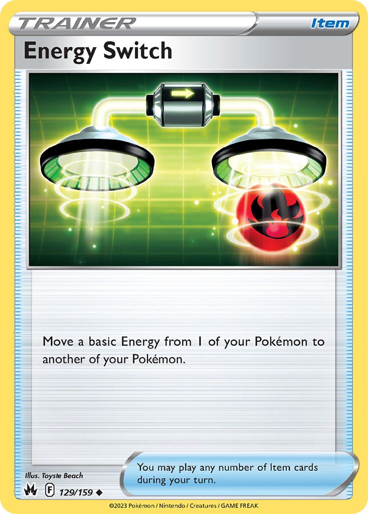 Energy Switch 129/230 — Crown Zenith (English Pokémon TCG card)