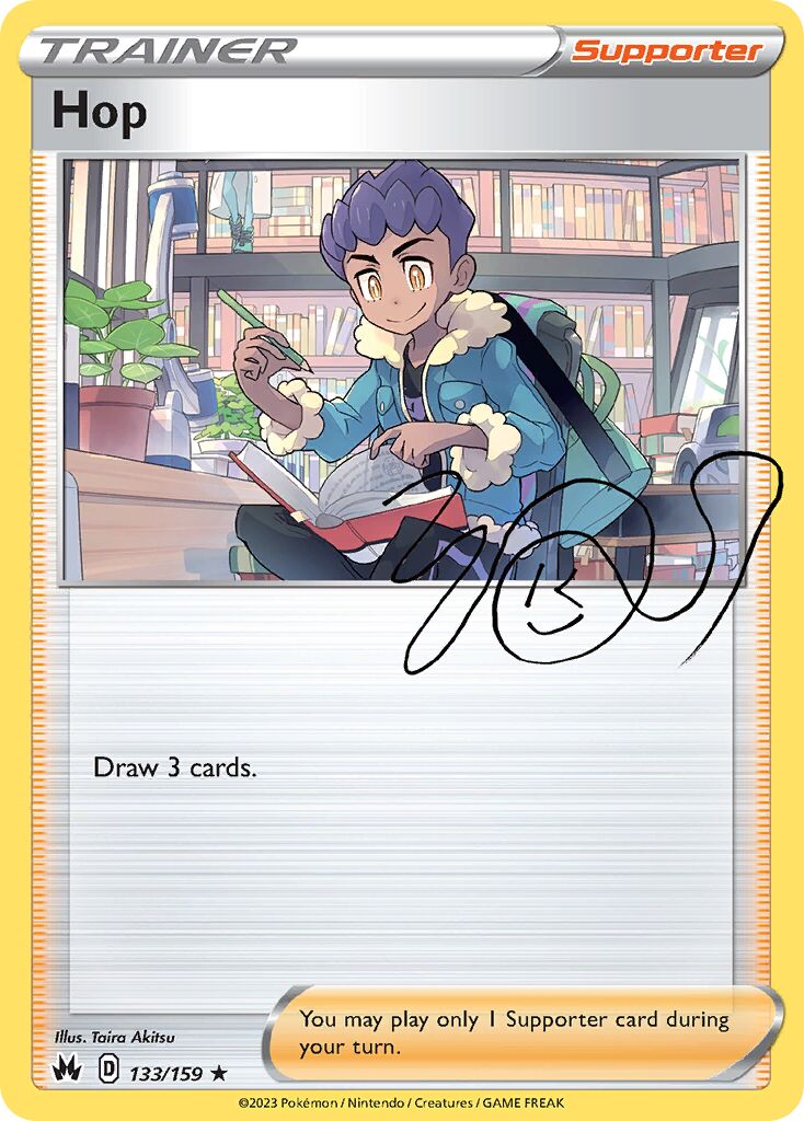 Hop 133/230 — Crown Zenith (English Pokémon TCG card)