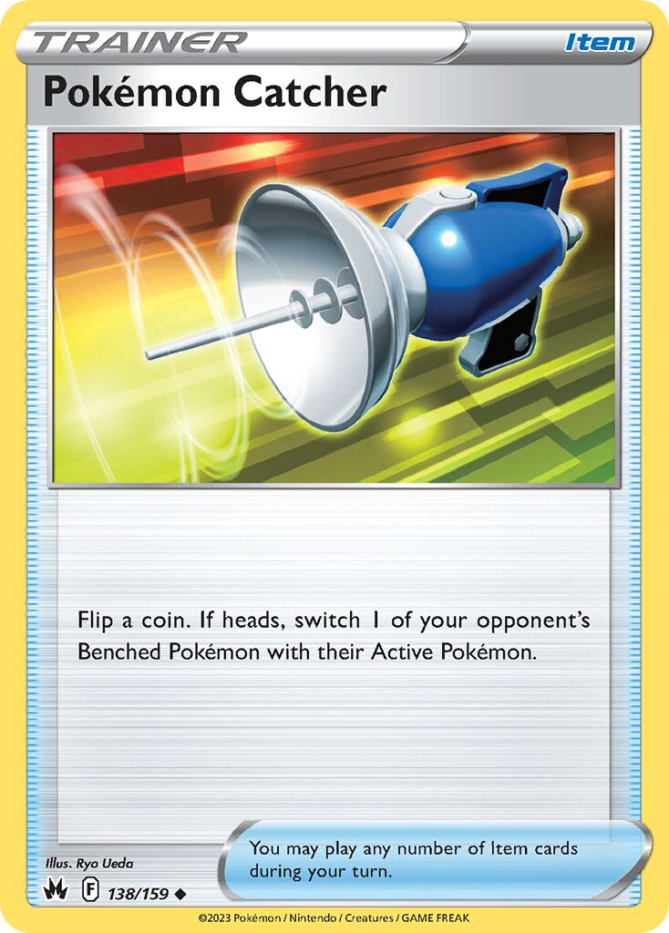 Pokémon Catcher 138/230 — Crown Zenith (English Pokémon TCG card)