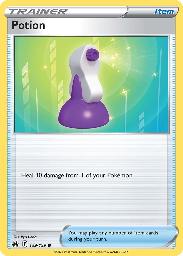 Potion 139/230 — Crown Zenith (English Pokémon TCG card)