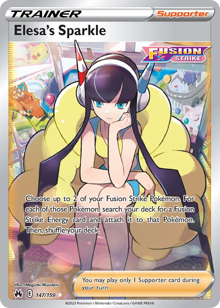 Elesa's Sparkle 147/230 — Crown Zenith (English Pokémon TCG card)