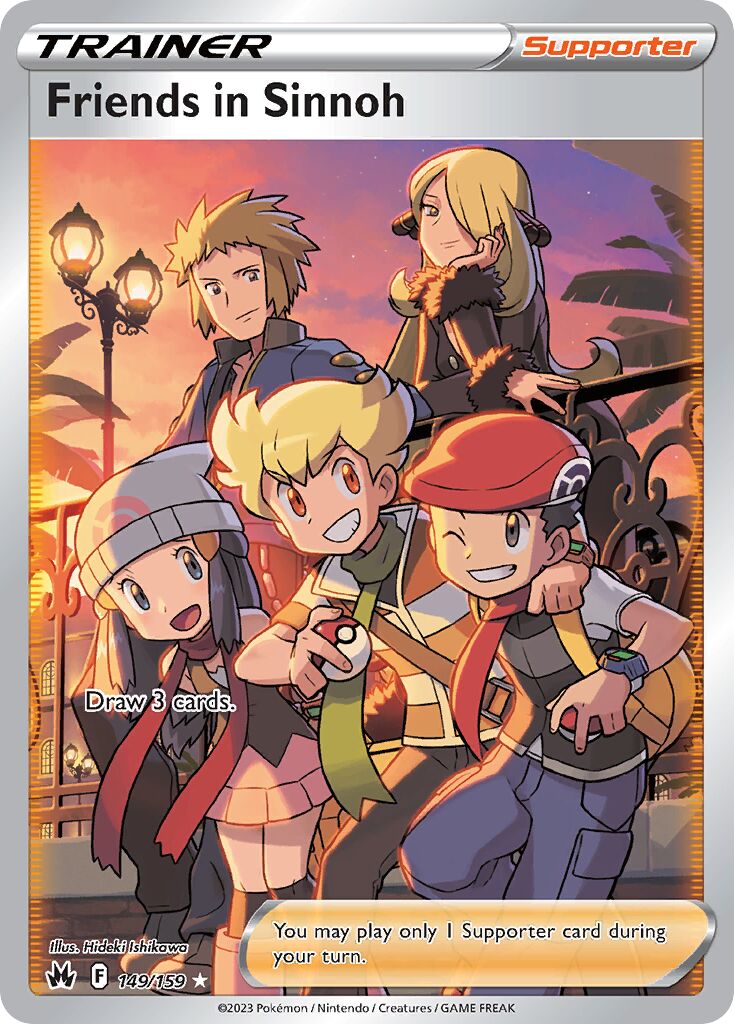 Friends in Sinnoh 149/230 — Crown Zenith (English Pokémon TCG card)