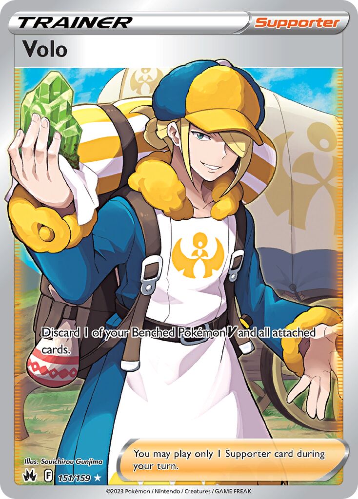 Volo 151/230 — Crown Zenith (English Pokémon TCG card)