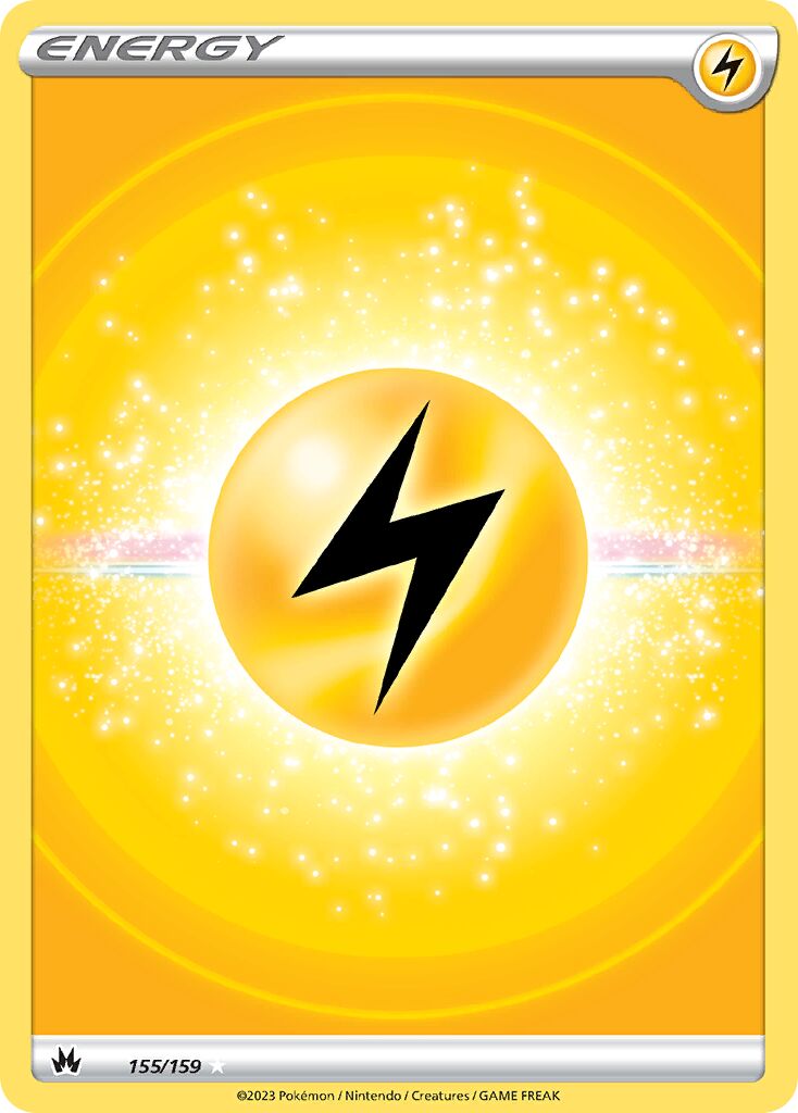 Lightning Energy 155/230 — Crown Zenith (English Pokémon TCG card)