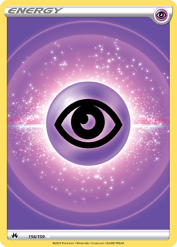 Psychic Energy 156/230 — Crown Zenith (English Pokémon TCG card)