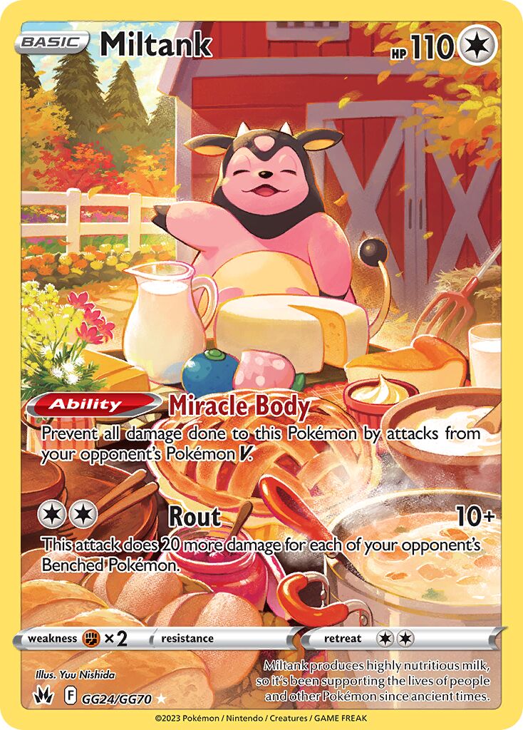 Miltank 024/230 — Crown Zenith (English Pokémon TCG card)