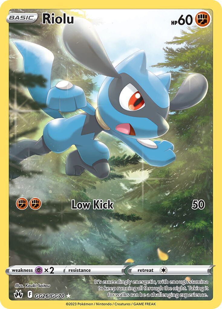 Riolu 026/230 — Crown Zenith (English Pokémon TCG card)