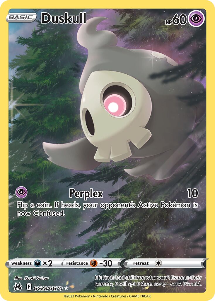 Duskull 028/230 — Crown Zenith (English Pokémon TCG card)