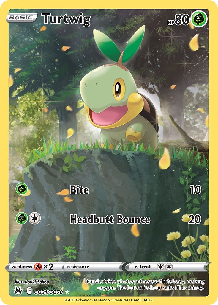 Turtwig 031/230 — Crown Zenith (English Pokémon TCG card)