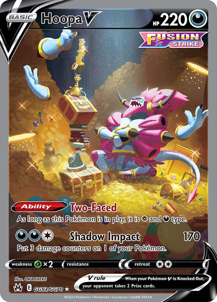 Hoopa V 053/230 — Crown Zenith (English Pokémon TCG card)