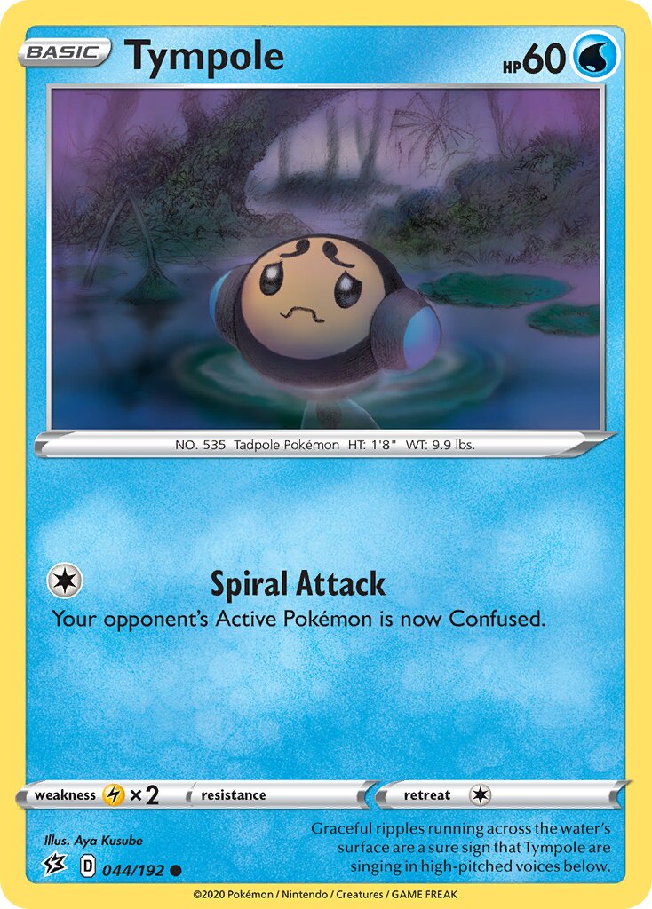 Tympole 044/192 — Rebel Clash (English Pokémon TCG card)