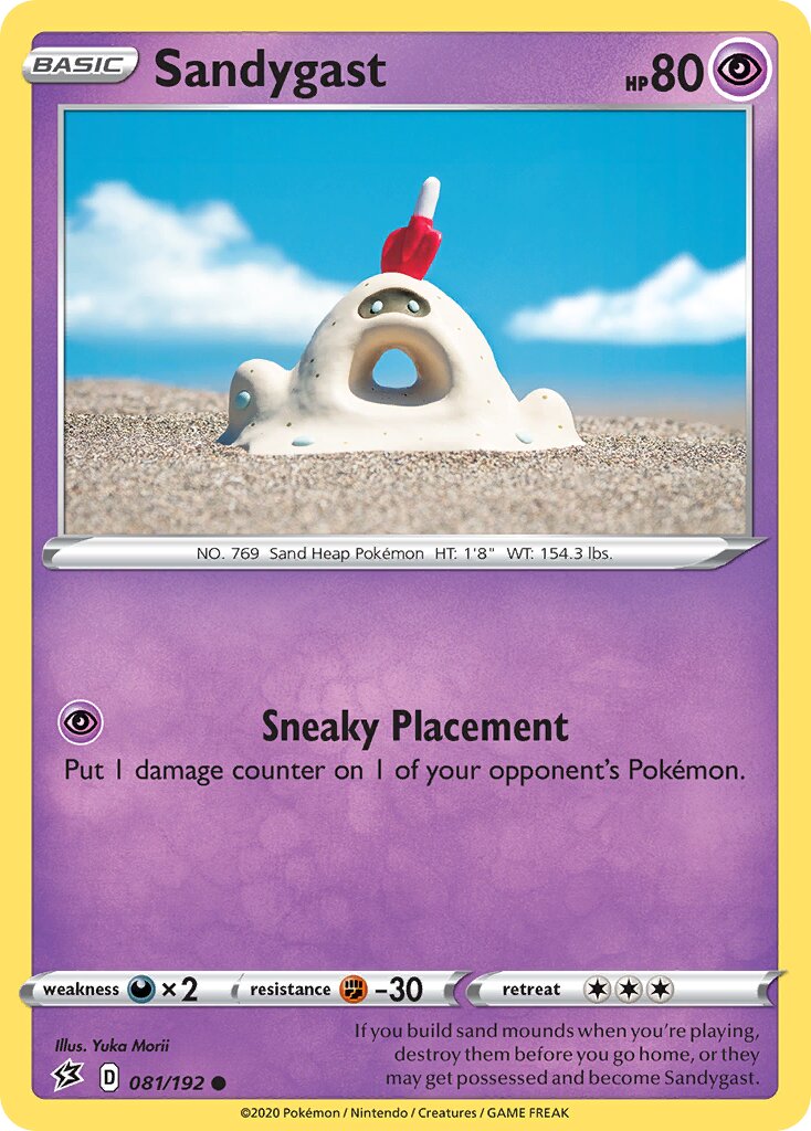 Sandygast 081/192 — Rebel Clash (English Pokémon TCG card)