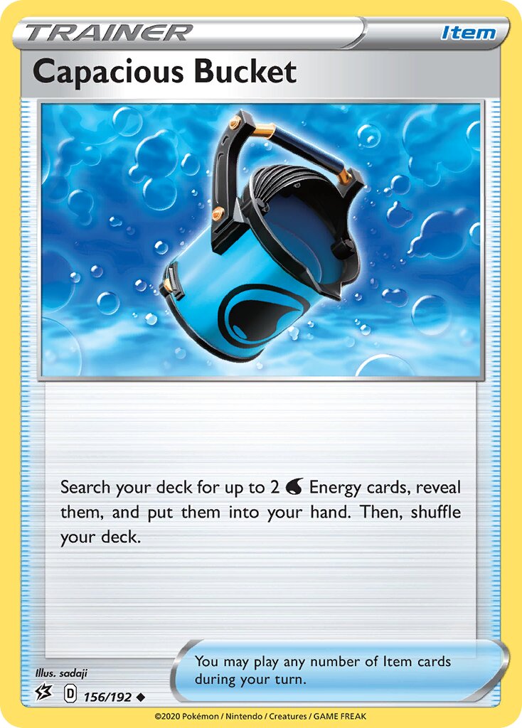 Capacious Bucket 156/192 — Rebel Clash (English Pokémon TCG card)