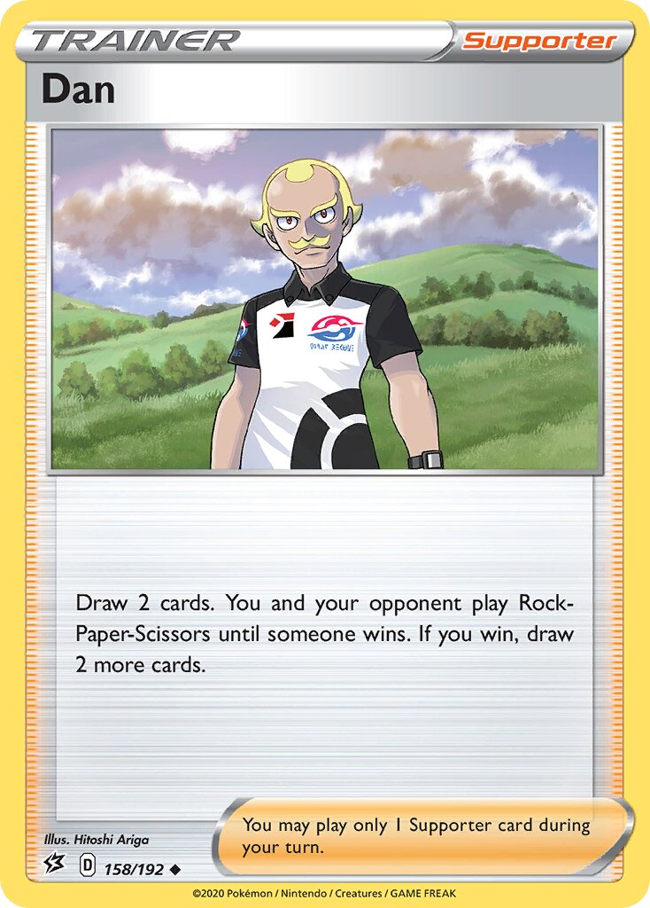 Dan 158/192 — Rebel Clash (English Pokémon TCG card)
