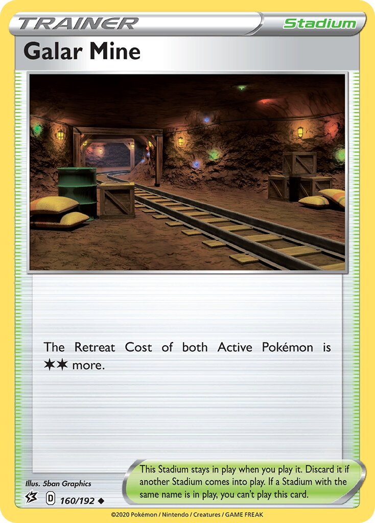 Galar Mine 160/192 — Rebel Clash (English Pokémon TCG card)
