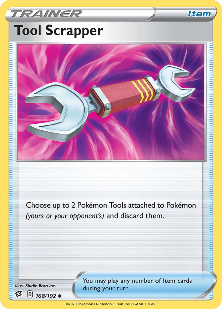 Tool Scrapper 168/192 — Rebel Clash (English Pokémon TCG card)