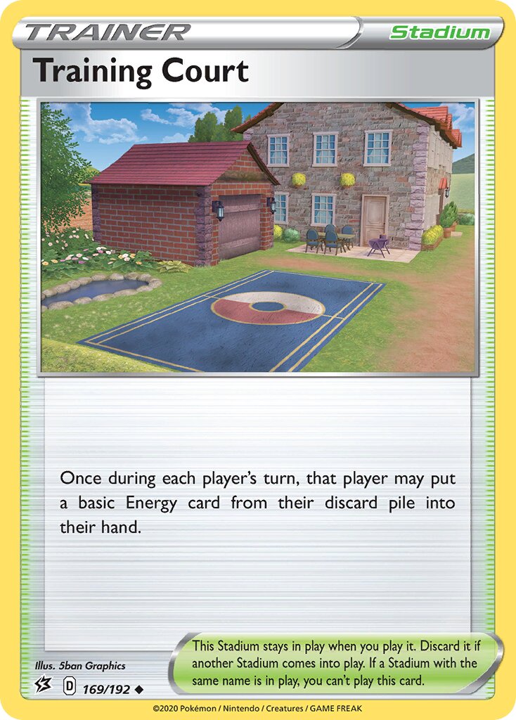 Training Court 169/192 — Rebel Clash (English Pokémon TCG card)