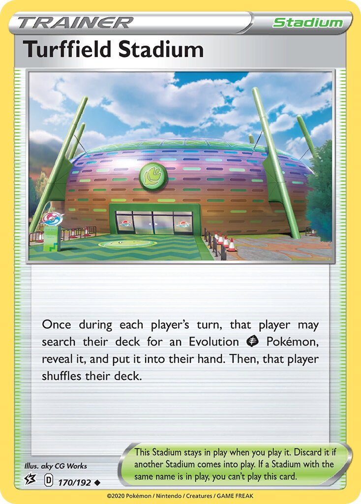 Turffield Stadium 170/192 — Rebel Clash (English Pokémon TCG card)