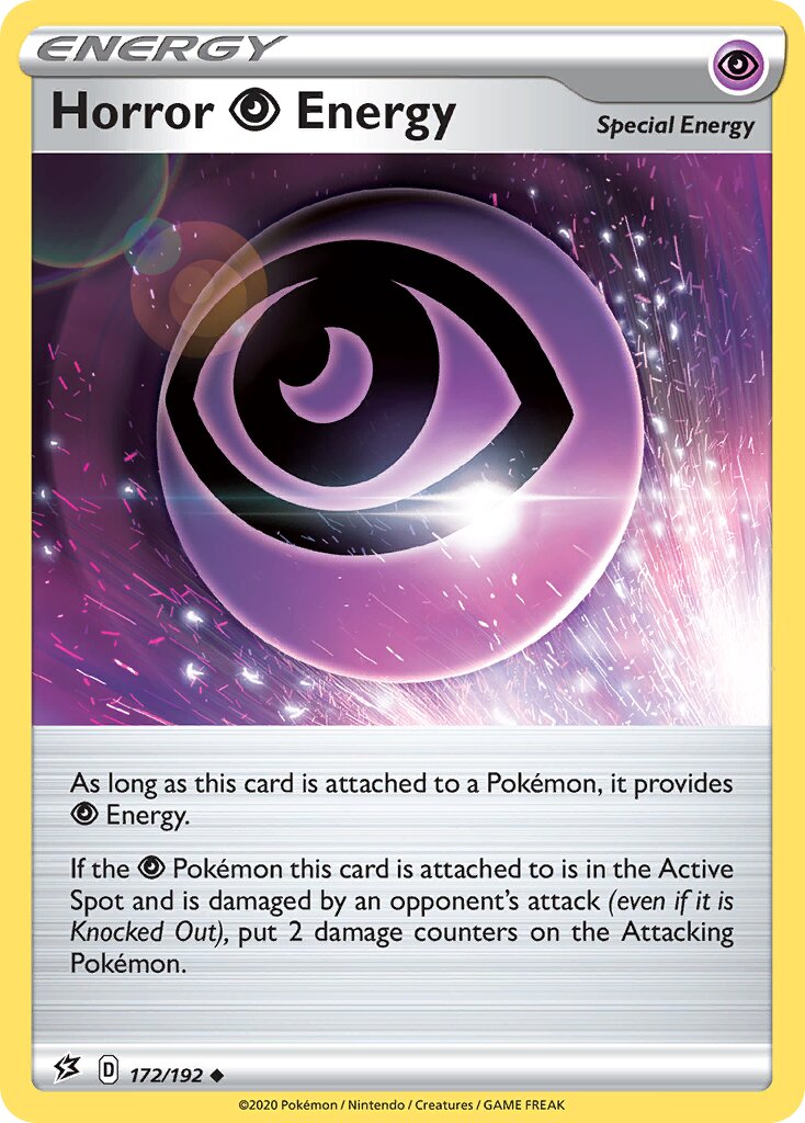 Horror Psychic Energy 172/192 — Rebel Clash (English Pokémon TCG card)