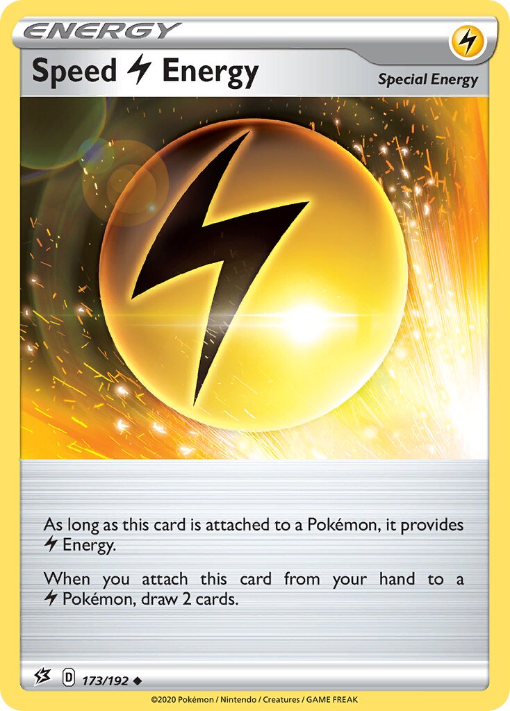 Speed Lightning Energy 173/192 — Rebel Clash (English Pokémon TCG card)
