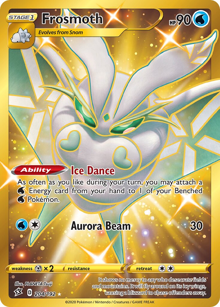 Frosmoth 204/192 — Rebel Clash (English Pokémon TCG card)