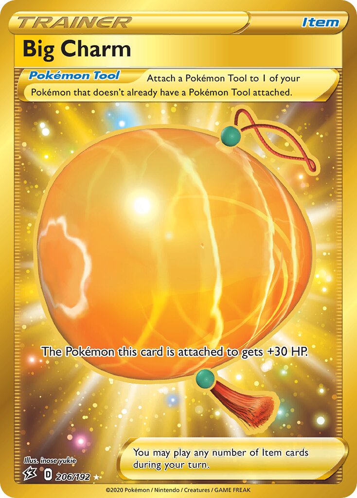 Big Charm 206/192 — Rebel Clash (English Pokémon TCG card)