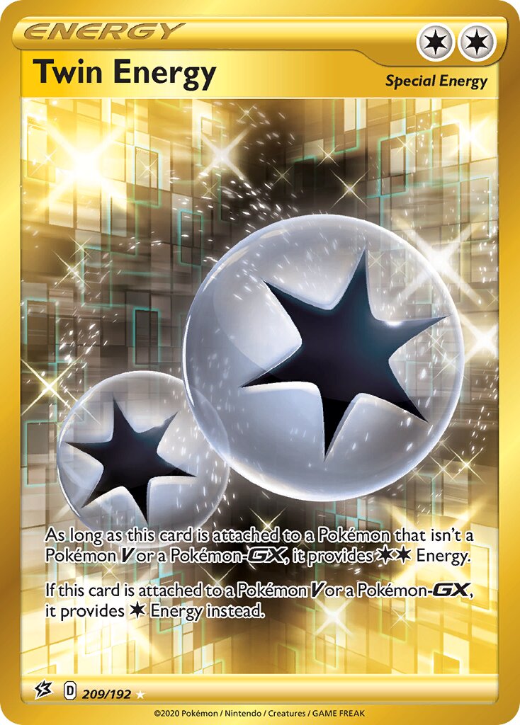 Twin Energy 209/192 — Rebel Clash (English Pokémon TCG card)
