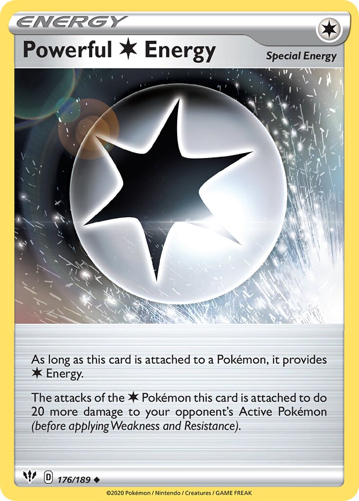 Powerful Colorless Energy 176/189 — Darkness Ablaze (English Pokémon TCG card)