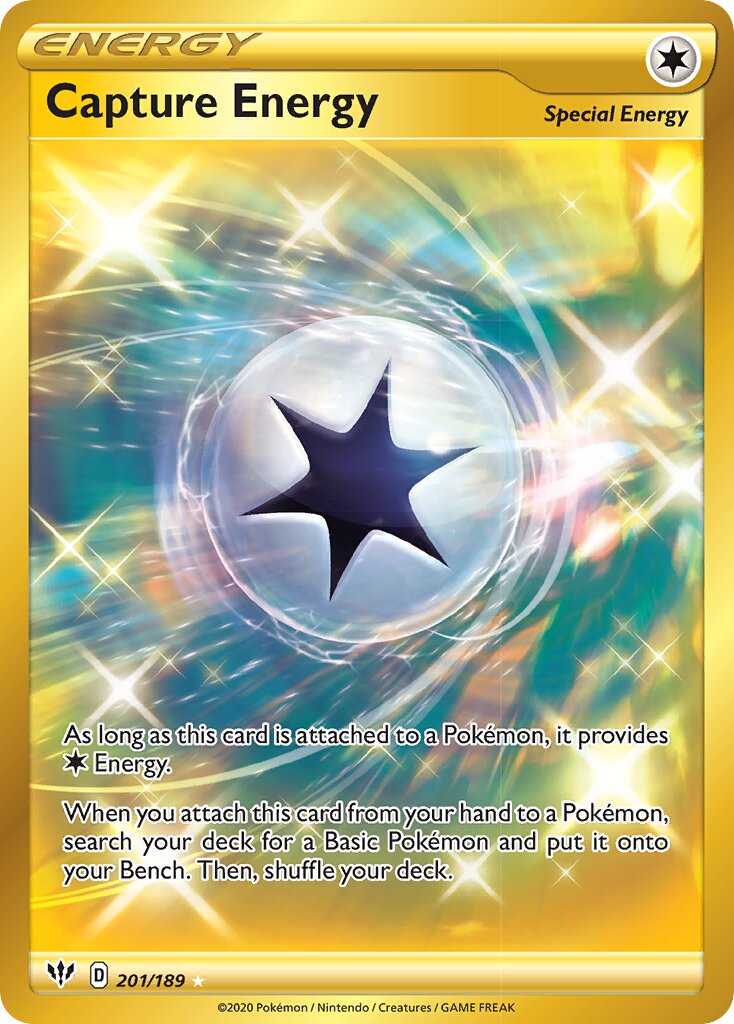 Capture Energy 201/189 — Darkness Ablaze (English Pokémon TCG card)