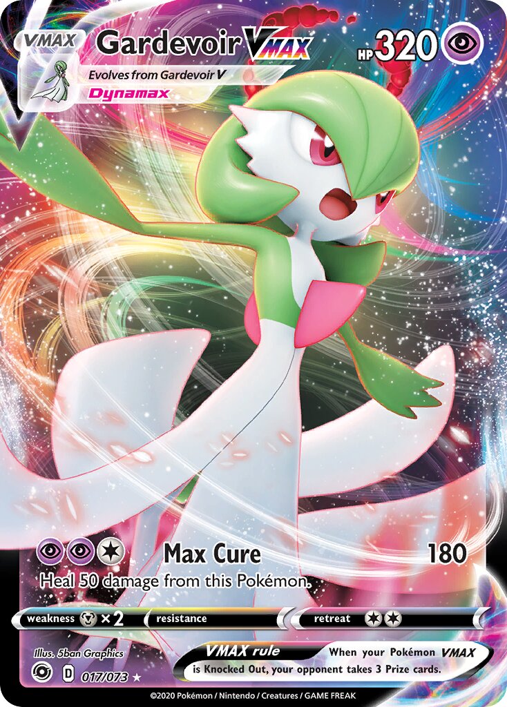 Gardevoir VMAX 017/73 — Champion's Path (English Pokémon TCG card)