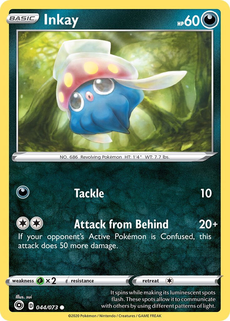 Inkay 044/73 — Champion's Path (English Pokémon TCG card)