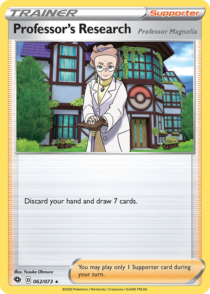 Professor's Research 062/73 — Champion's Path (English Pokémon TCG card)