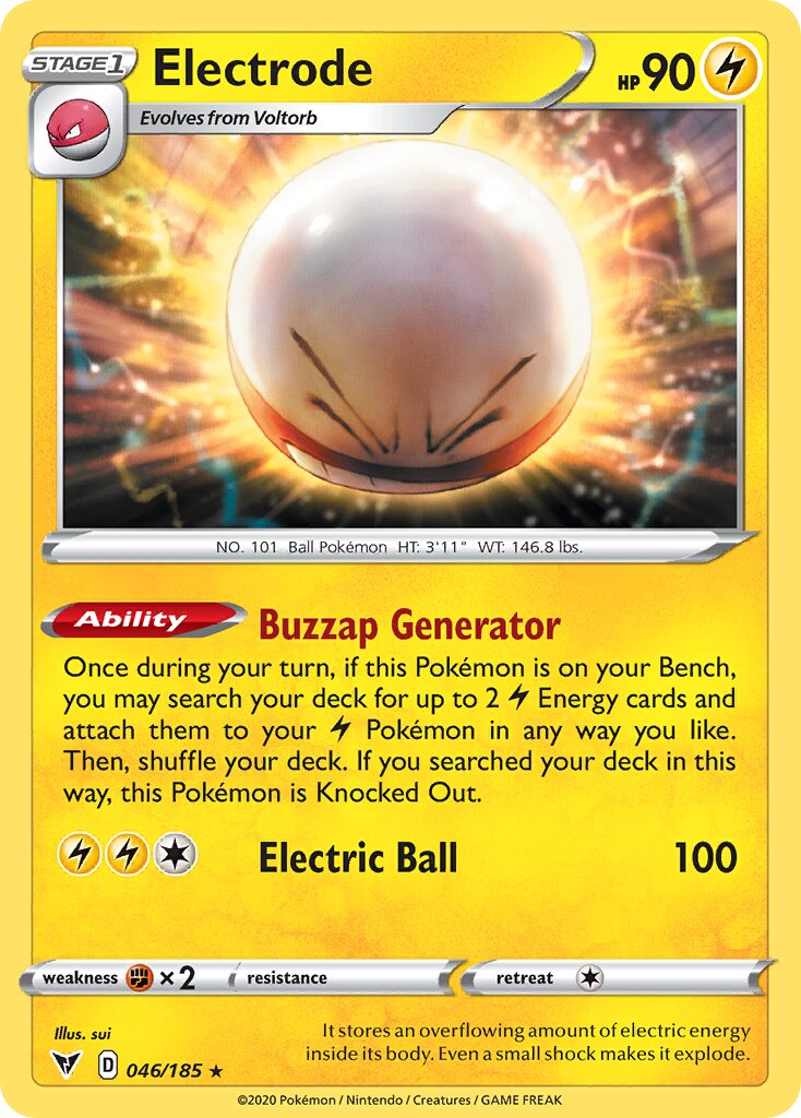 Electrode 046/185 — Vivid Voltage (English Pokémon TCG card)