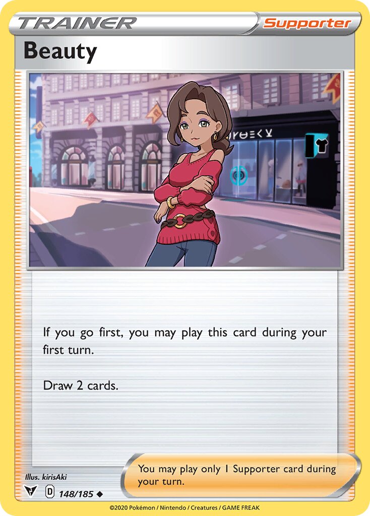 Beauty 148/185 — Vivid Voltage (English Pokémon TCG card)