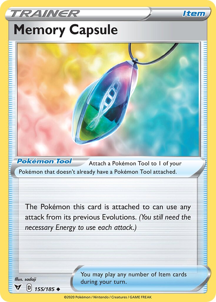 Memory Capsule 155/185 — Vivid Voltage (English Pokémon TCG card)