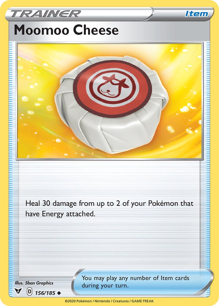 Moomoo Cheese 156/185 — Vivid Voltage (English Pokémon TCG card)