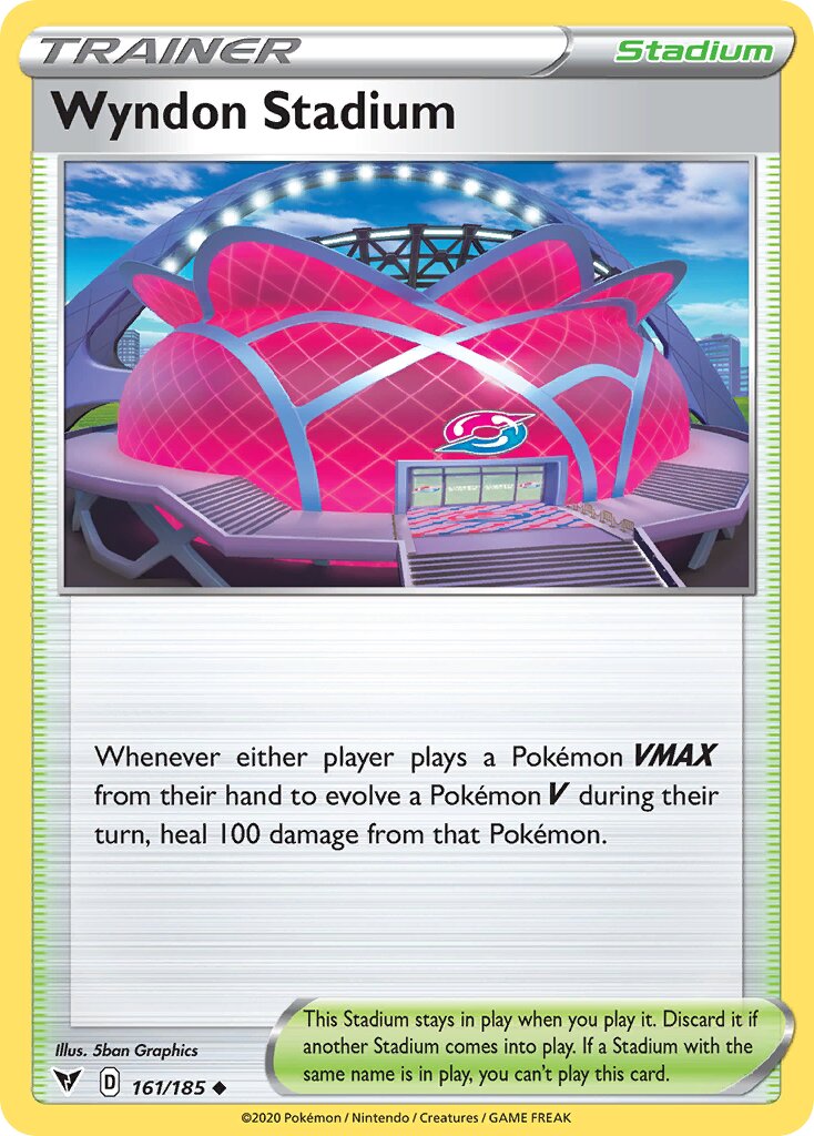 Wyndon Stadium 161/185 — Vivid Voltage (English Pokémon TCG card)