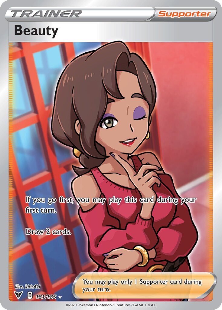 Beauty 181/185 — Vivid Voltage (English Pokémon TCG card)