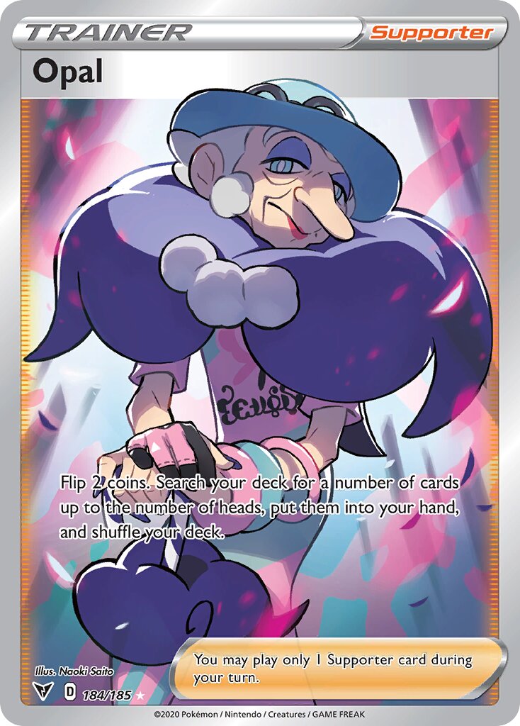 Opal 184/185 — Vivid Voltage (English Pokémon TCG card)
